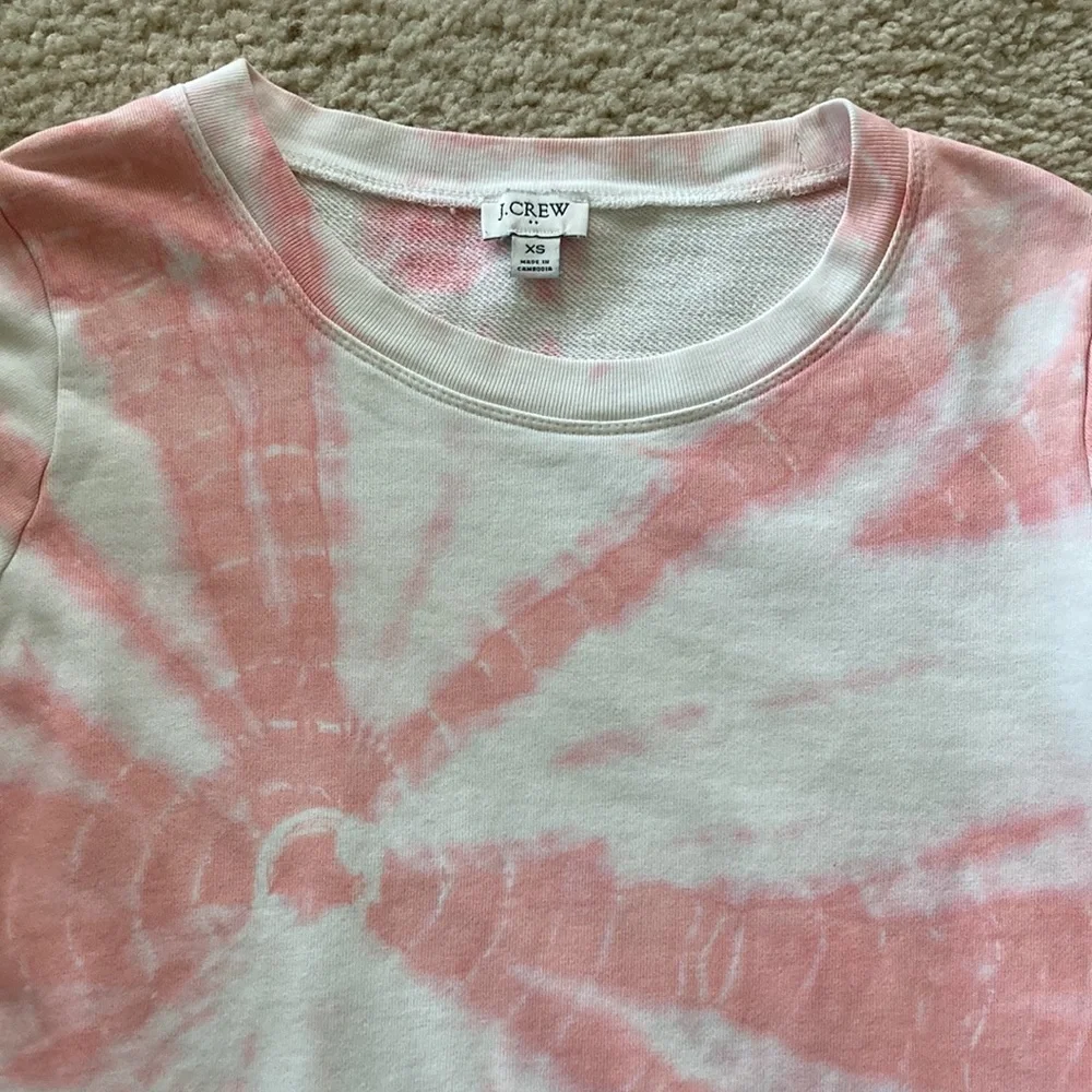 J Crew Tie Dye Sweatshirt - Picture 3 of 6